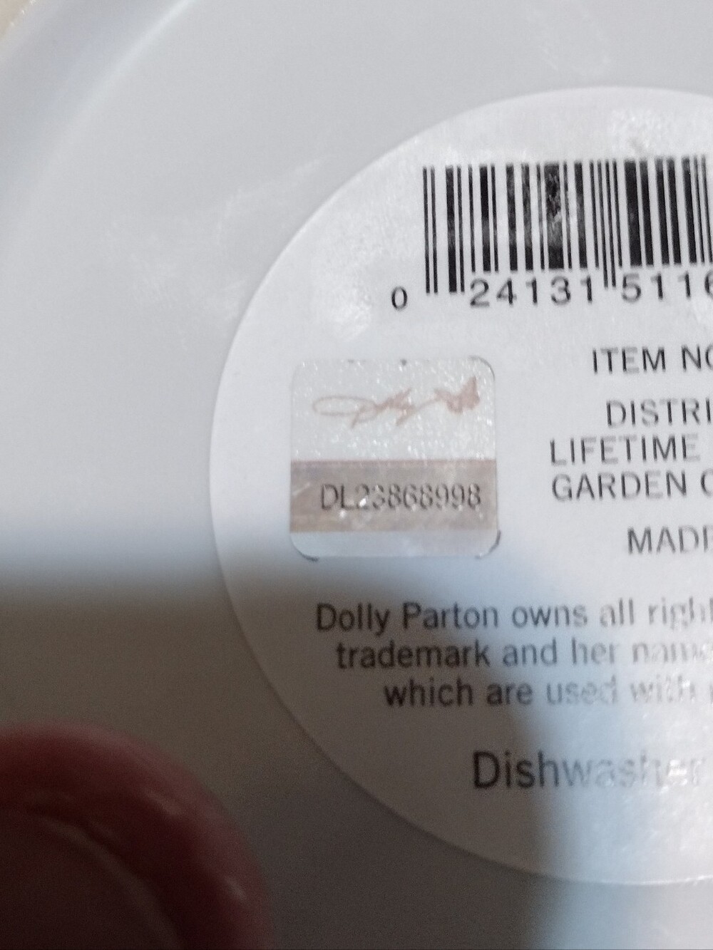 Dolly Parton's Ceramic Crock For Kitchen Tools & Gadgets - Picture 4 of 4